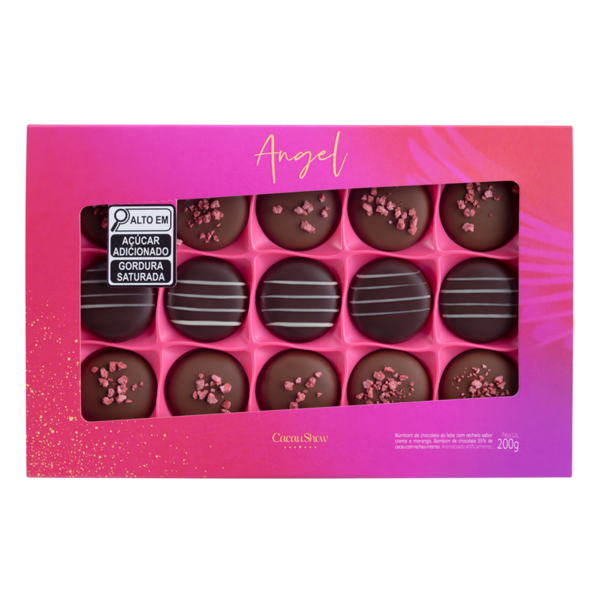 Caixa de Bombom Angel de Chocolate ao Leite 200g