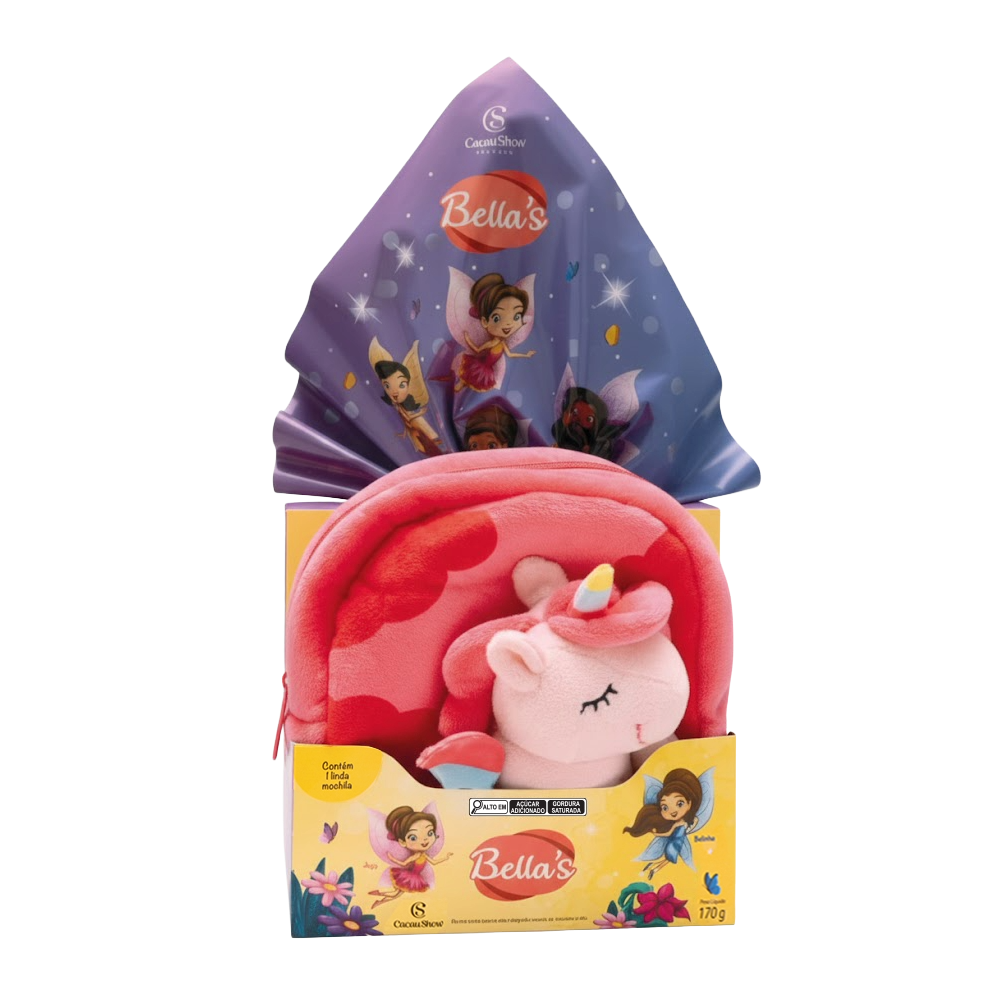 Ovo de P&aacute;scoa Pel&uacute;cia Bella's 170g, , large. image number 0