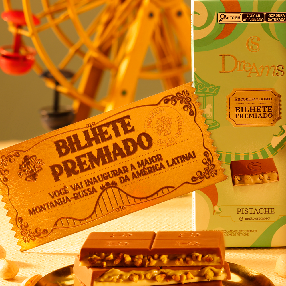 Tablete Dreams Pistache Edi&ccedil;&atilde;o Especial 130g, , large. image number 1