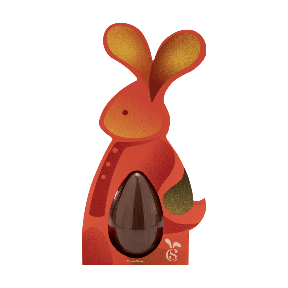 Ovo Coelho Cacau Magia ao Leite 40g, , large. image number 0