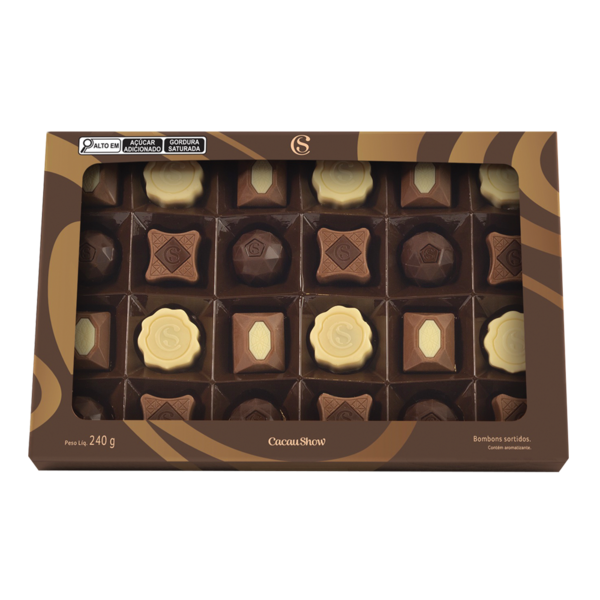 Caixa de Bombons Sortidos 240g