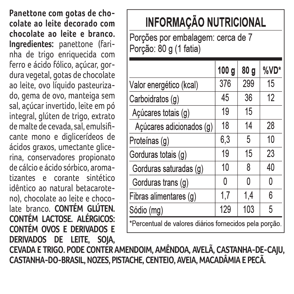 PANETONE DREAMS MIL-FOLHAS 800G, , large. image number 1