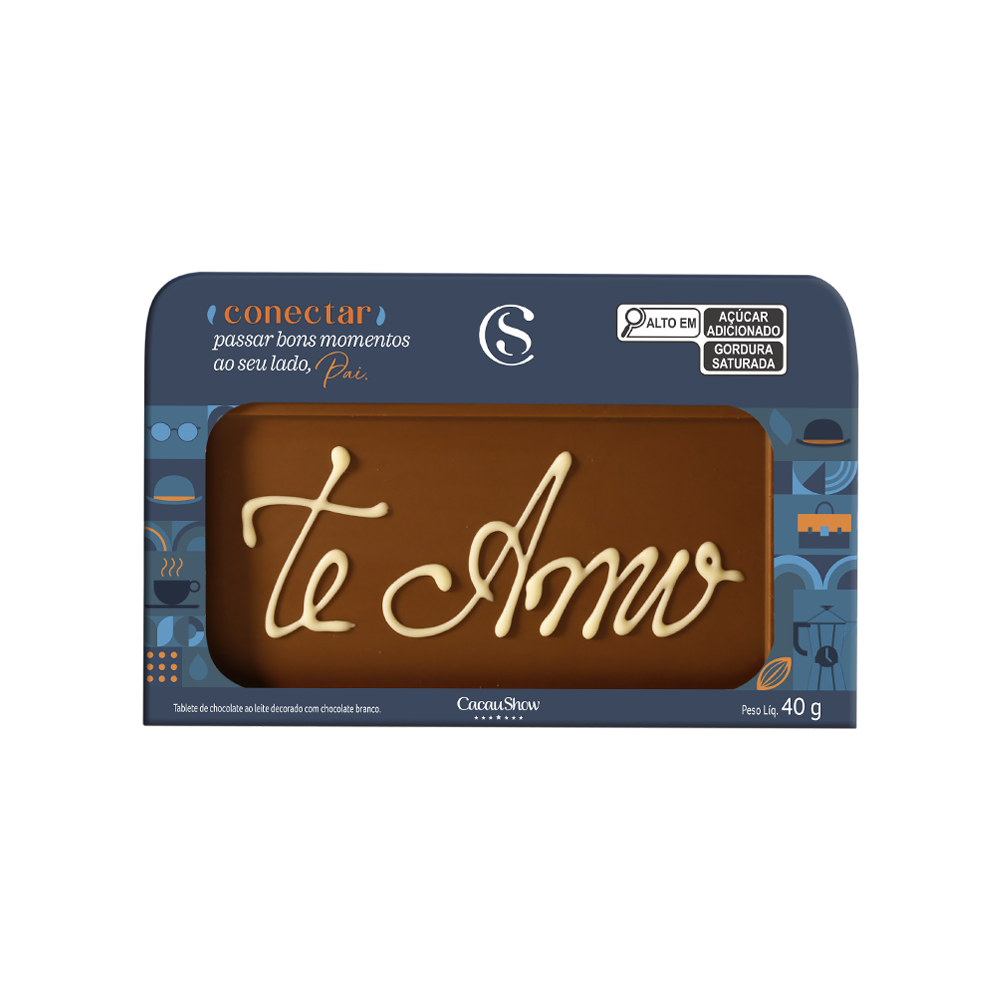 Tablete ao Leite Chocoarte Pais 40g null image number null