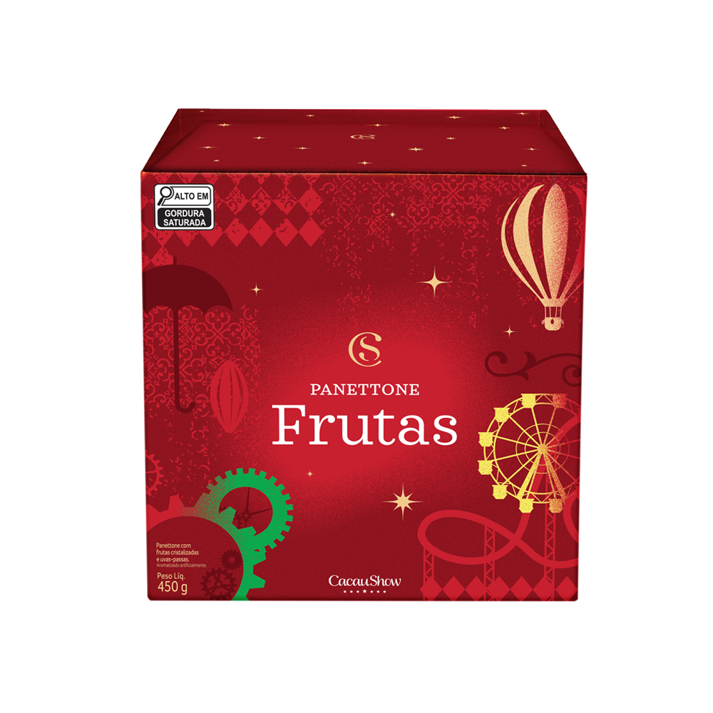 Panetone de Frutas 450g, , large. image number 0