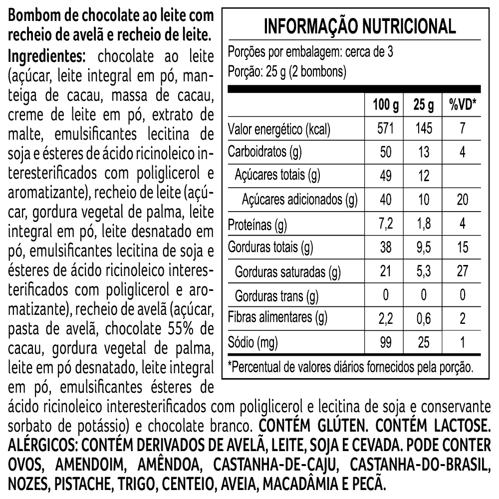 Caixa de Bombons Sortidos Angel Coração 290g, , large. image number 1