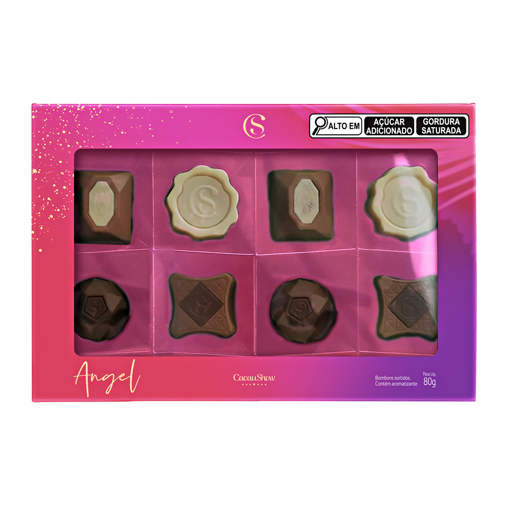 Caixa de Bombons Angel Sortidos 80g, , large. image number 0