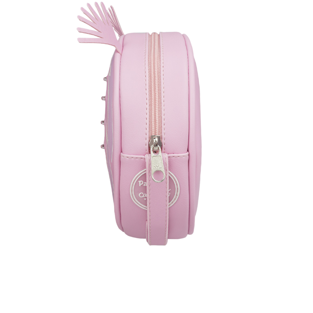 Bolsa Pampili de Led Chocomonstros Claudete Rosa, , large. image number 1