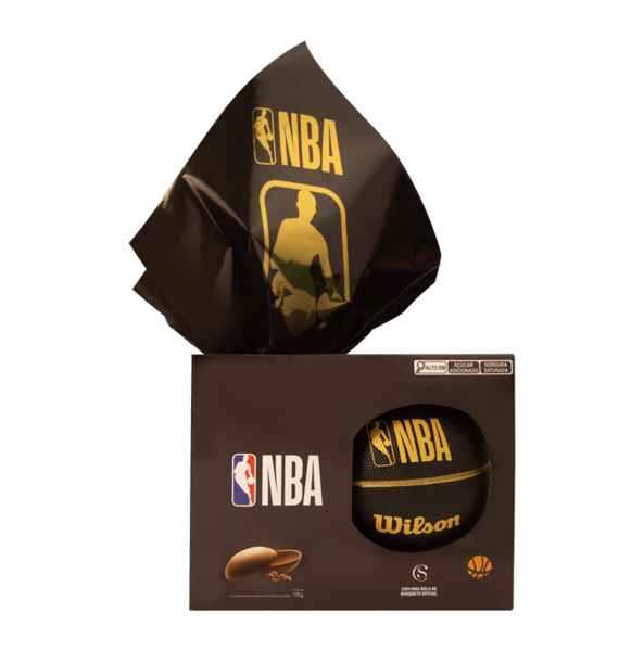Ovo de Páscoa ao Leite Chocoesportes Bola NBA 170g