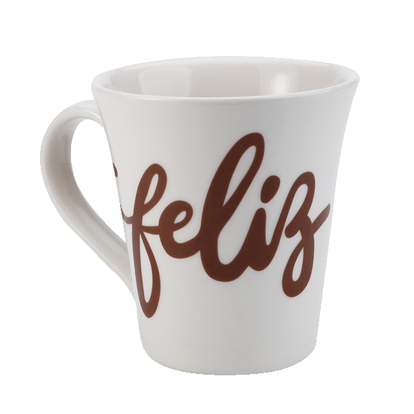 Caneca Tulipa Creme 330ml