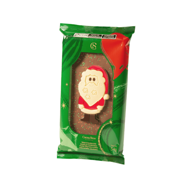 TABLETE DE NATAL PAPAI NOEL 54G