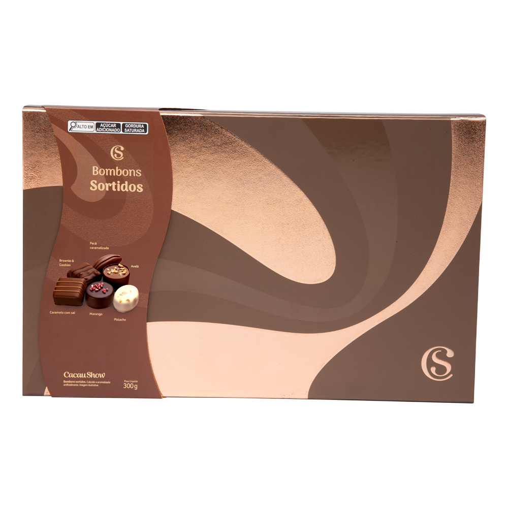 Caixa de Bombons Sortidos Cacau Show G 300g, , large. image number 0