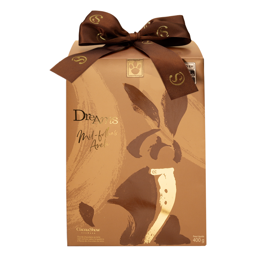 Ovo de Páscoa Dreams Mil-Folhas Avelã 400g, , large. image number 0