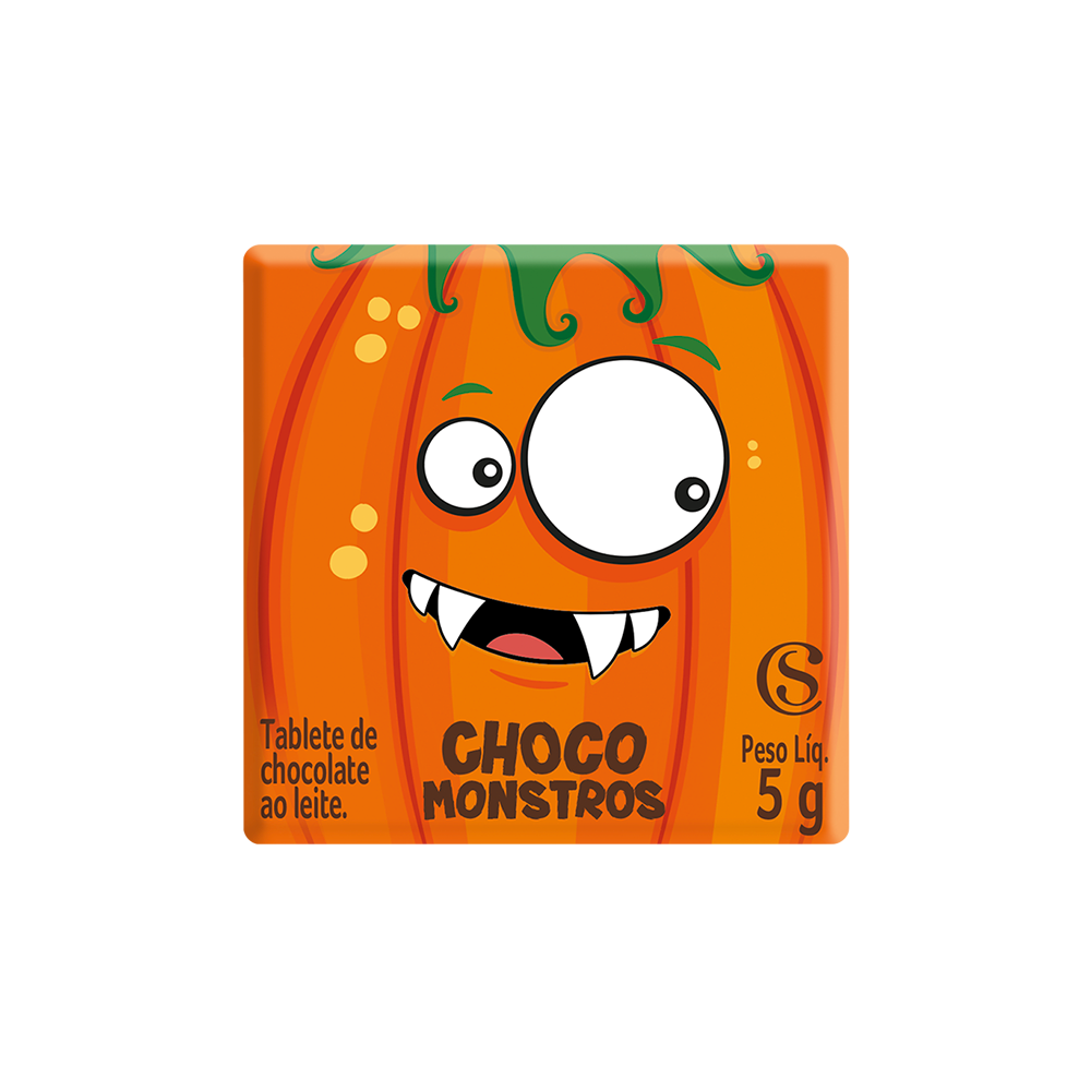 Tablete Halloween dos Chocomonstros Surpresa 5g, , large. image number 3