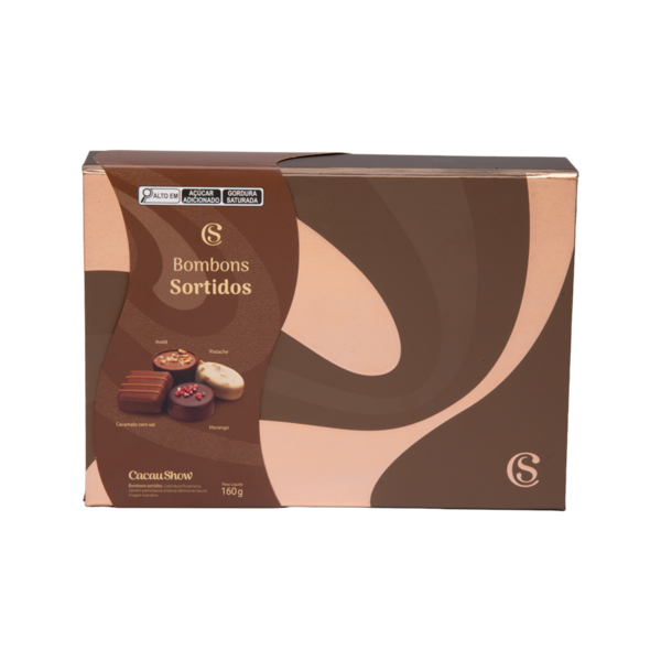 Caixa de Bombons Sortidos Cacau Show M 160g