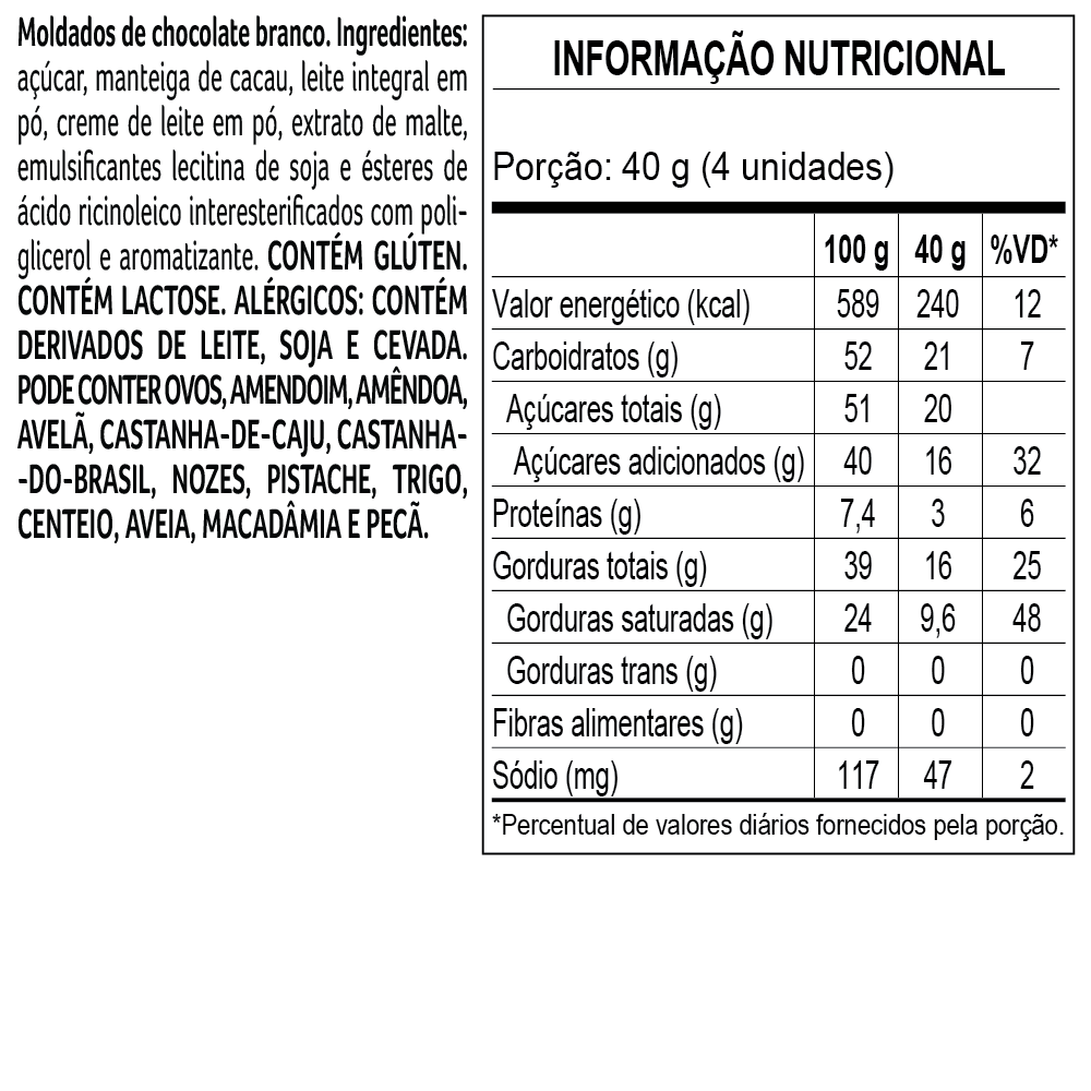 Ovo de Páscoa laCreme Branco 348g, , large. image number 3