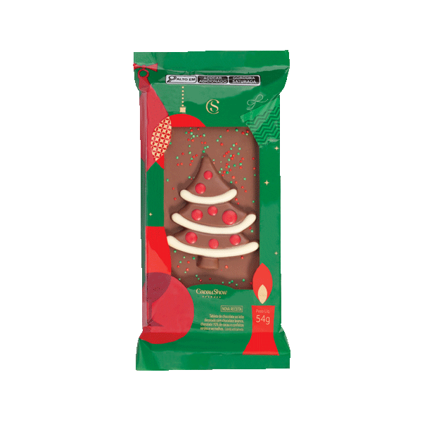 TABLETE DE NATAL ÁRVORE 54G