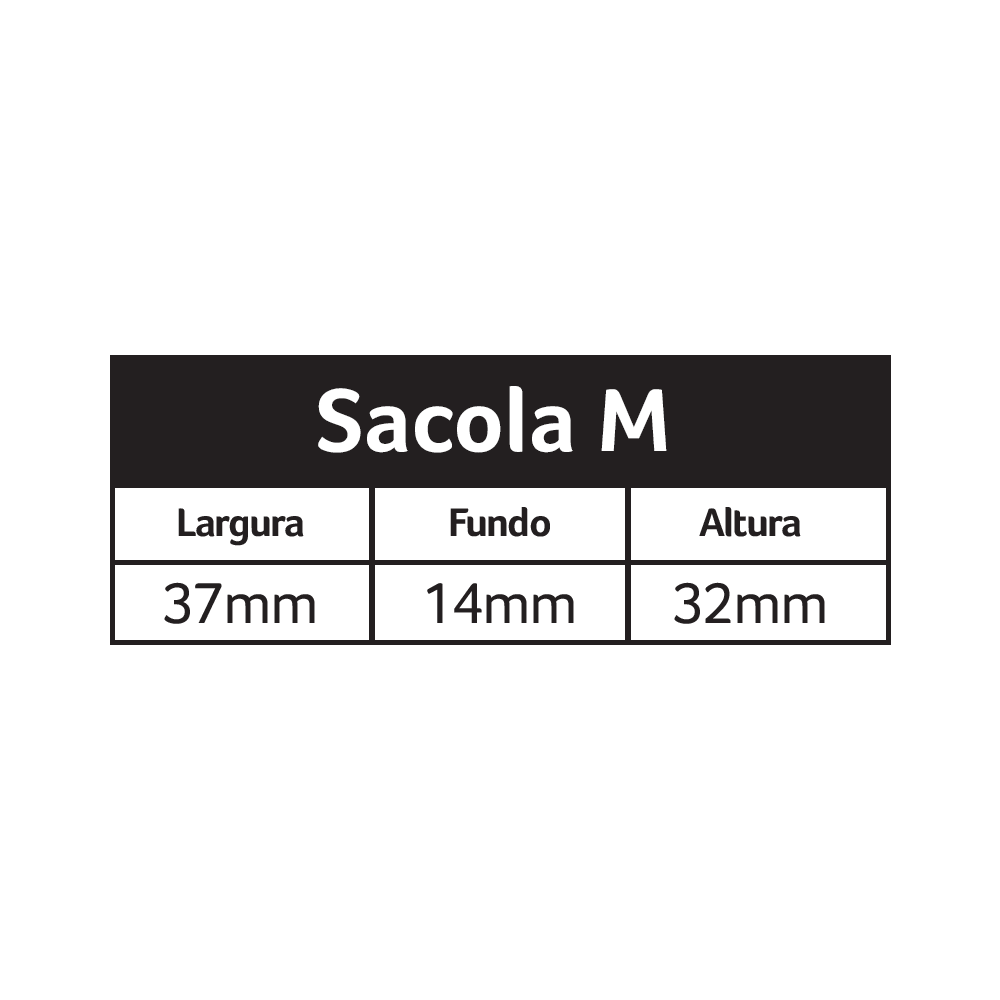 Sacola de Presentes Cacau Show M Clássica, , large. image number 1
