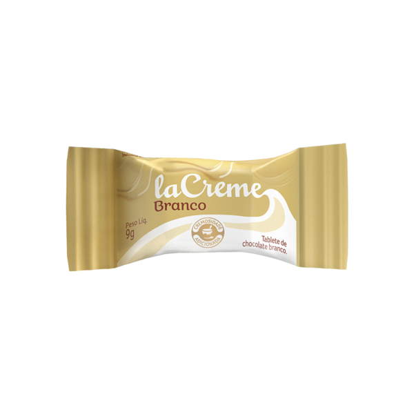 Tablete laCreme de Chocolate Branco 9g