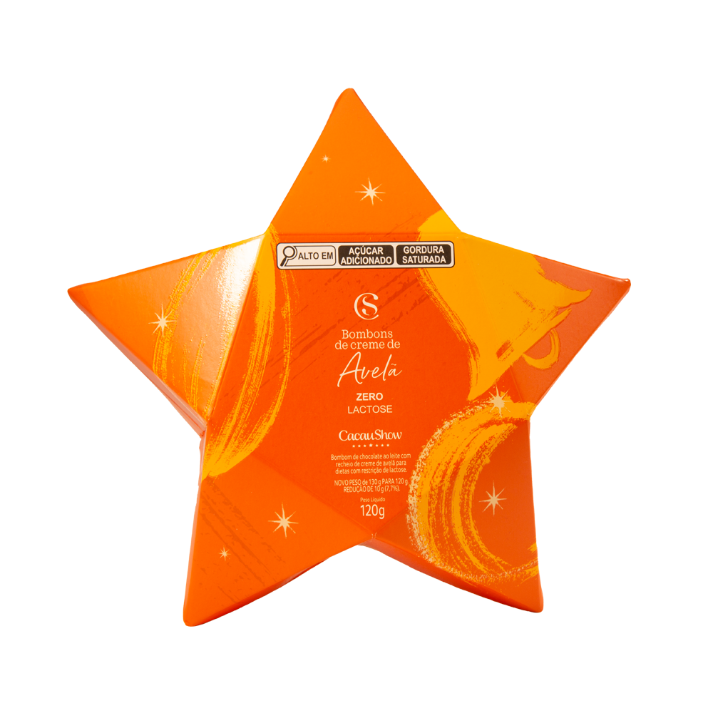 Estrela com Bombons ao Leite Zero Lactose 120g, , large. image number 0
