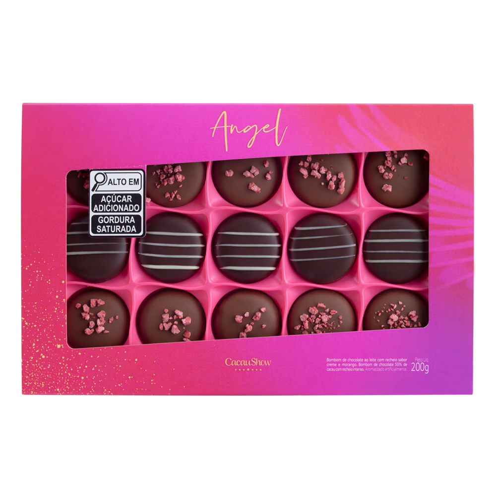 Caixa de Bombom Angel de Chocolate ao Leite 200g, , large. image number 0