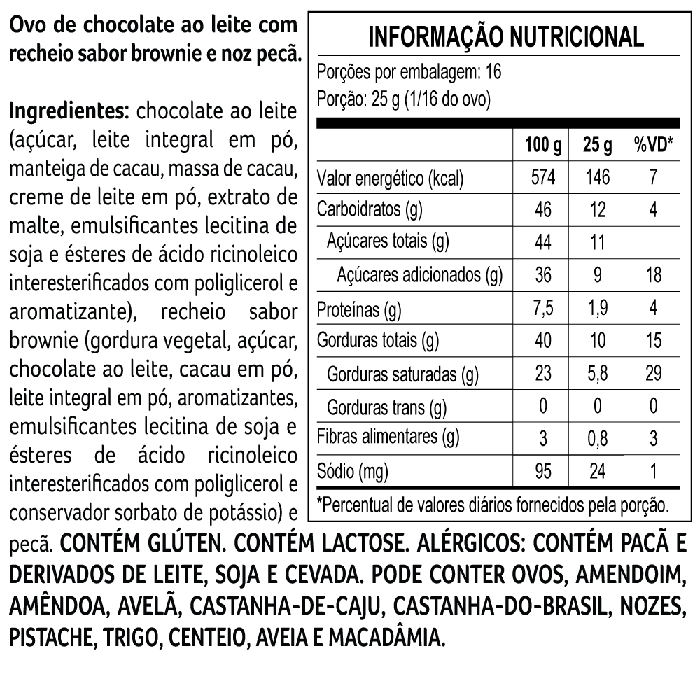 Ovo de Páscoa Dreams Brownie 400g, , large. image number 3