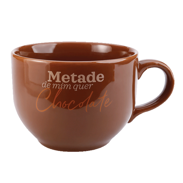 Caneca Jumbo Marrom 740ml