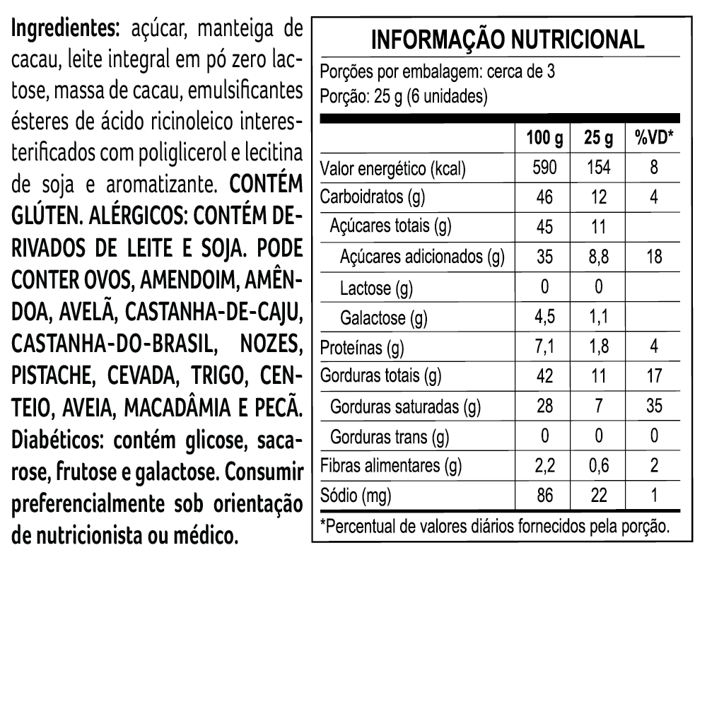 Tablete Miau Bless Zero Lactose ao Leite 70g, , large. image number 2