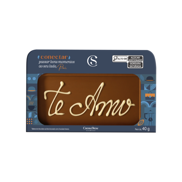 Tablete ao Leite Chocoarte Pais 40g