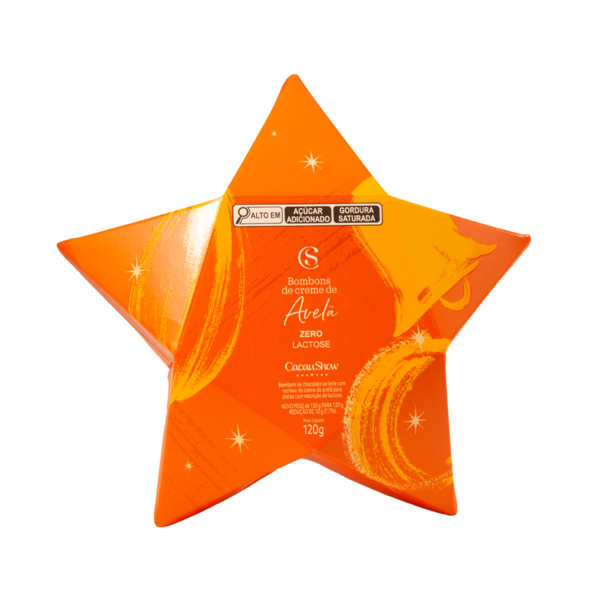 Estrela com Bombons ao Leite Zero Lactose 120g