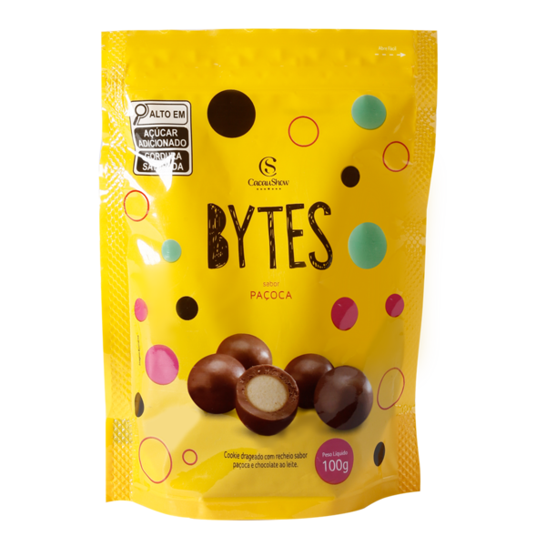 Drageado Bytes de Paçoca 100g
