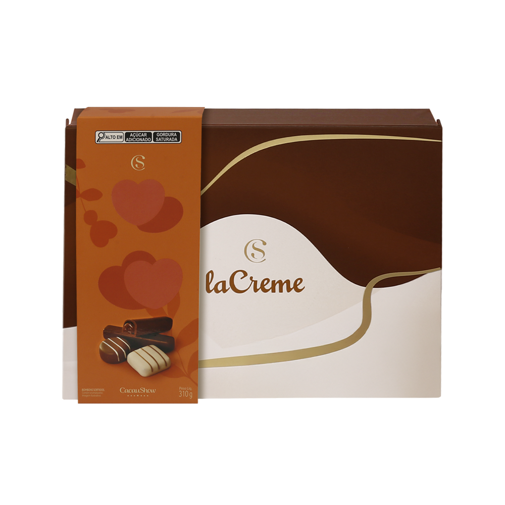 Caixa de Bombons laCreme Sortidos 310g, , large. image number 0