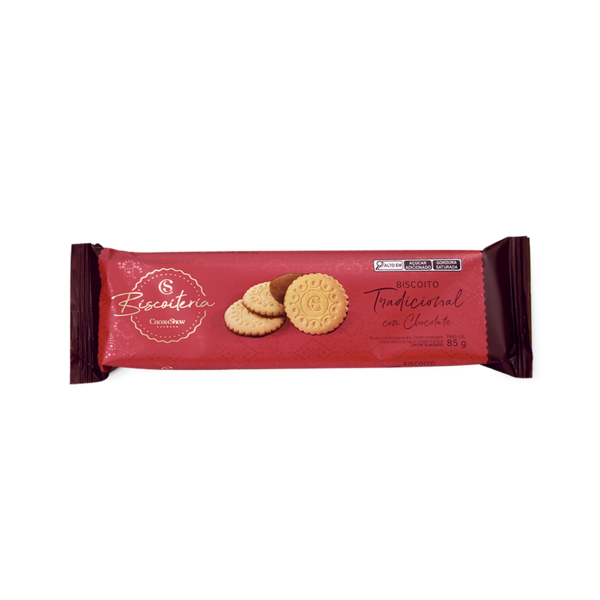 Biscoito Banhado ao Leite 85g