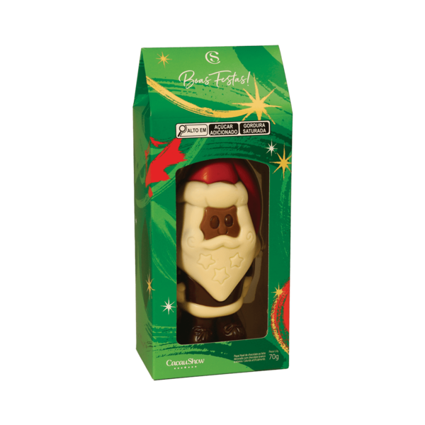 PAPAI NOEL ARTESANAL CACAU MAGIA 70G
