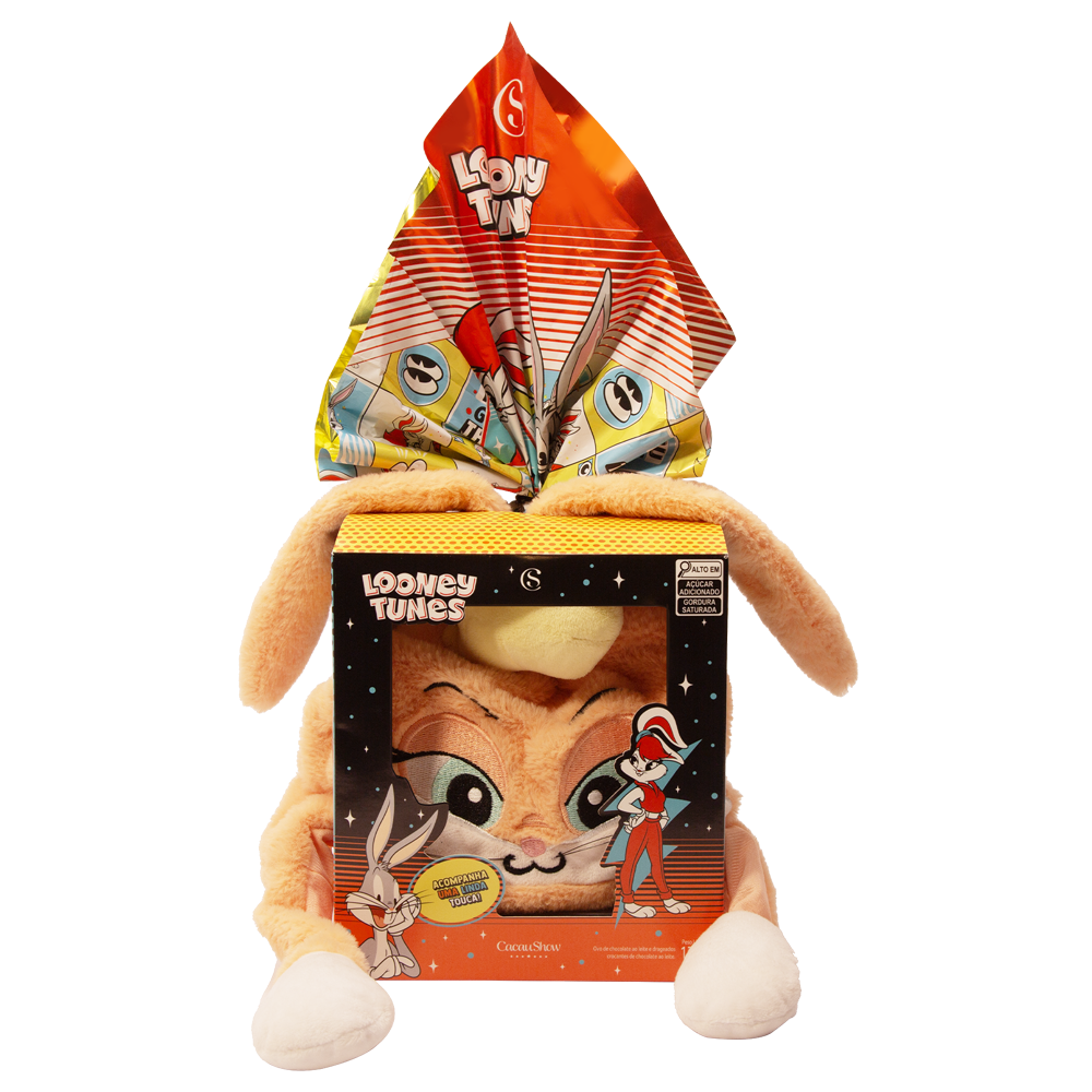Ovo de Páscoa ao Leite Looney Tunes Touca Lola 170g, , large. image number 0