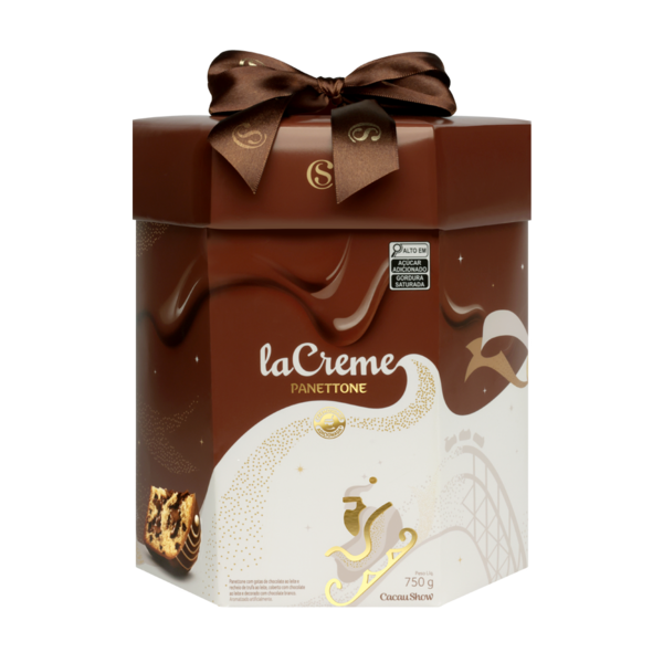 Panetone laCreme Premium ao Leite 750g