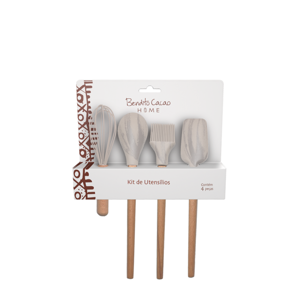 Kit Utensílios Off White Bendito Cacao