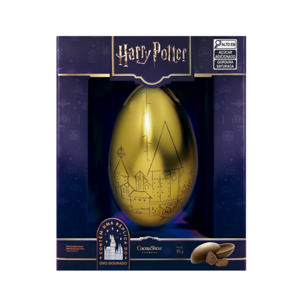 Ovo de Páscoa ao Leite Lata Harry Potter 185g
