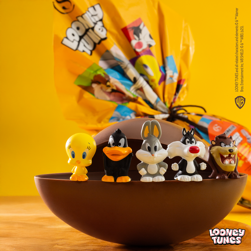 Ovo de Páscoa ao Leite Gogos Looney Tunes 170g, , large. image number 8