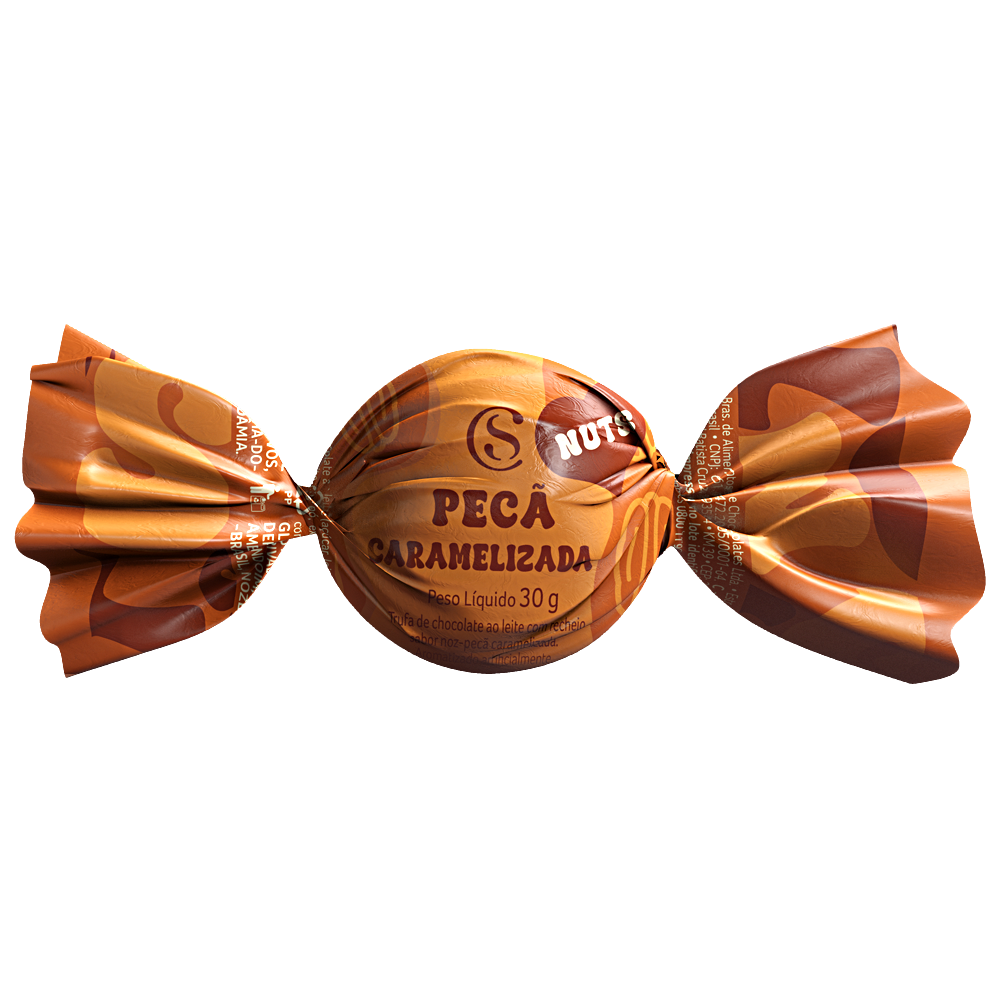 Trufa Noz-Pecã Caramelizada 30g, , large. image number 0