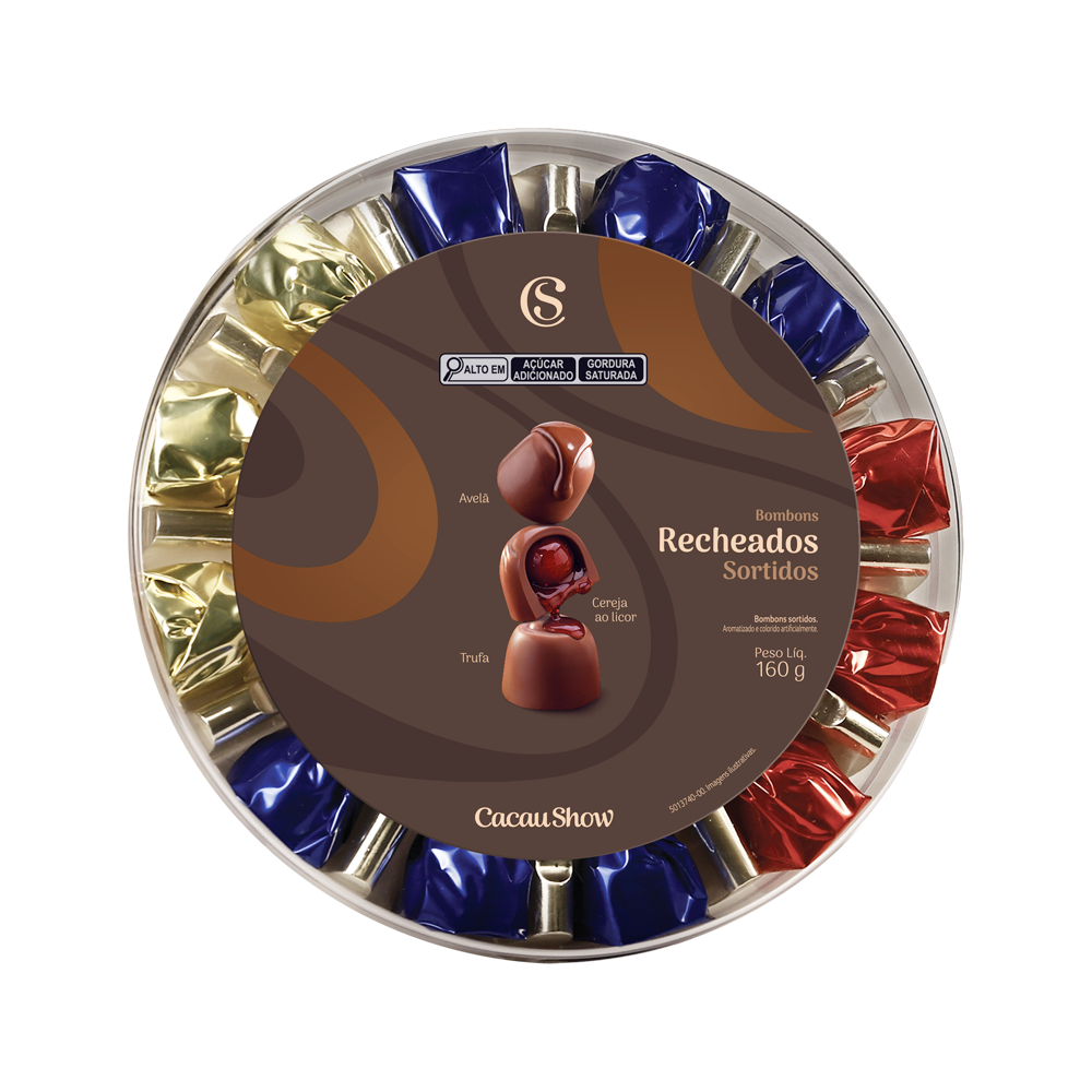 Bombons Cl&aacute;ssicos ao Leite Sortidos 160g, , large. image number 0