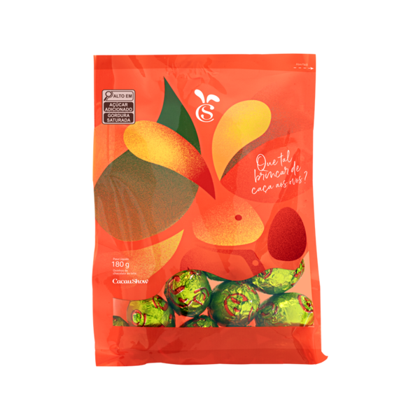 Mini Ovinhos Cacau Magia ao Leite 180g