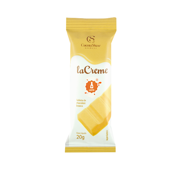 TABLETE LACREME BRANCO 20G