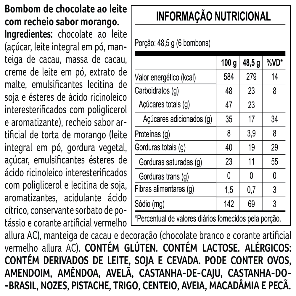 Caixa de Bombons Sortidos Angel Coração 290g, , large. image number 4