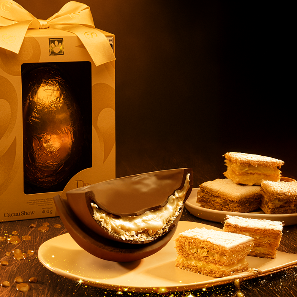 Ovo de P&aacute;scoa Dreams Mil-Folhas 400g, , large. image number 1