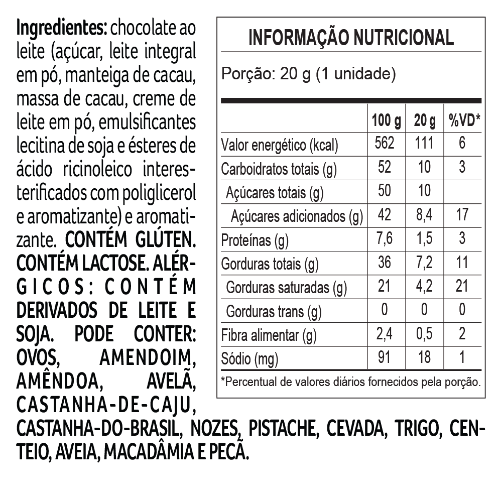 TABLETE TANGERINA 20G, , large. image number 1