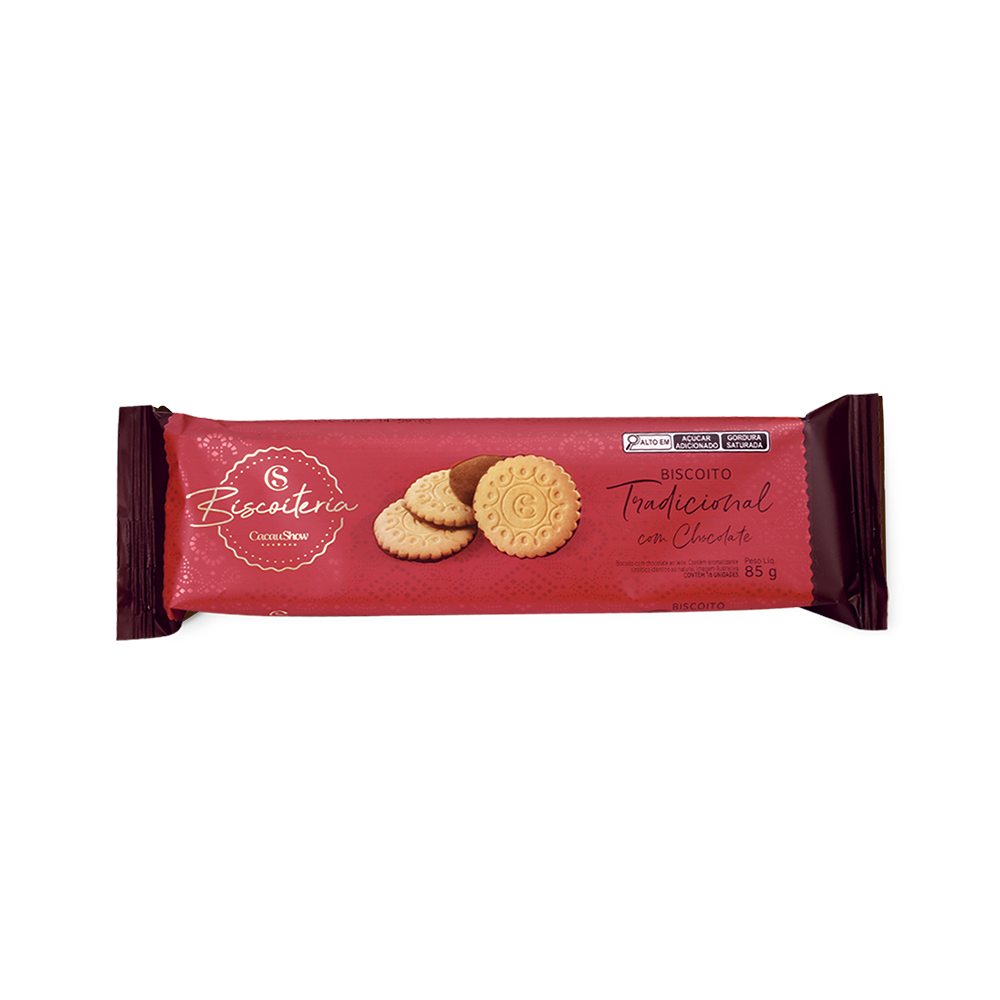 Biscoito Banhado ao Leite 85g, , large. image number 0