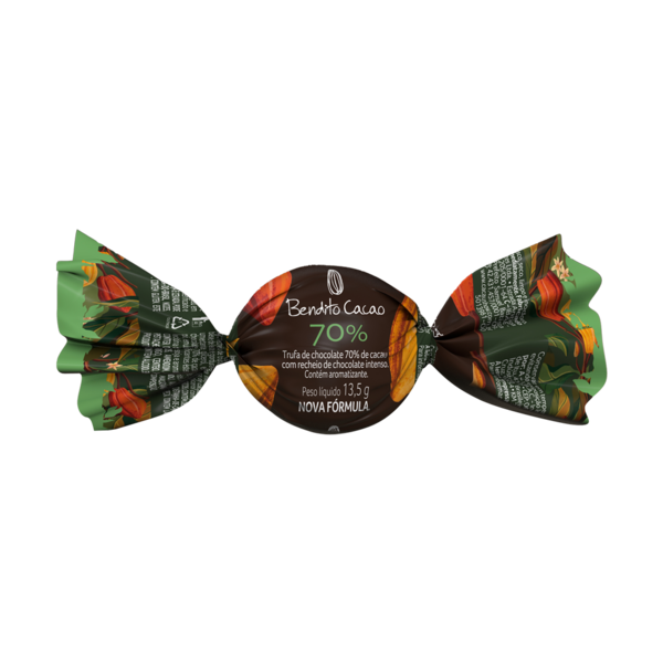 Trufa Bendito Cacao de Chocolate 70% 13,5g
