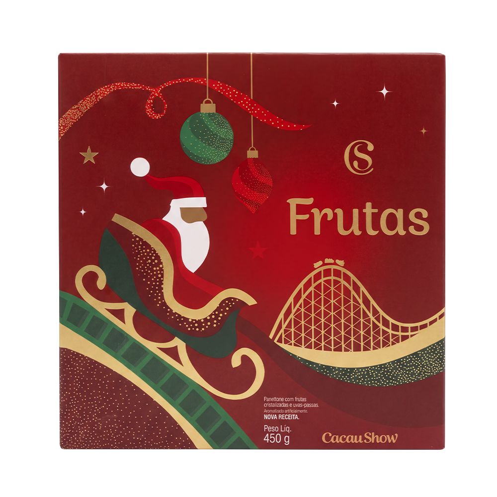 Panetone de Frutas 450g, , large. image number 0