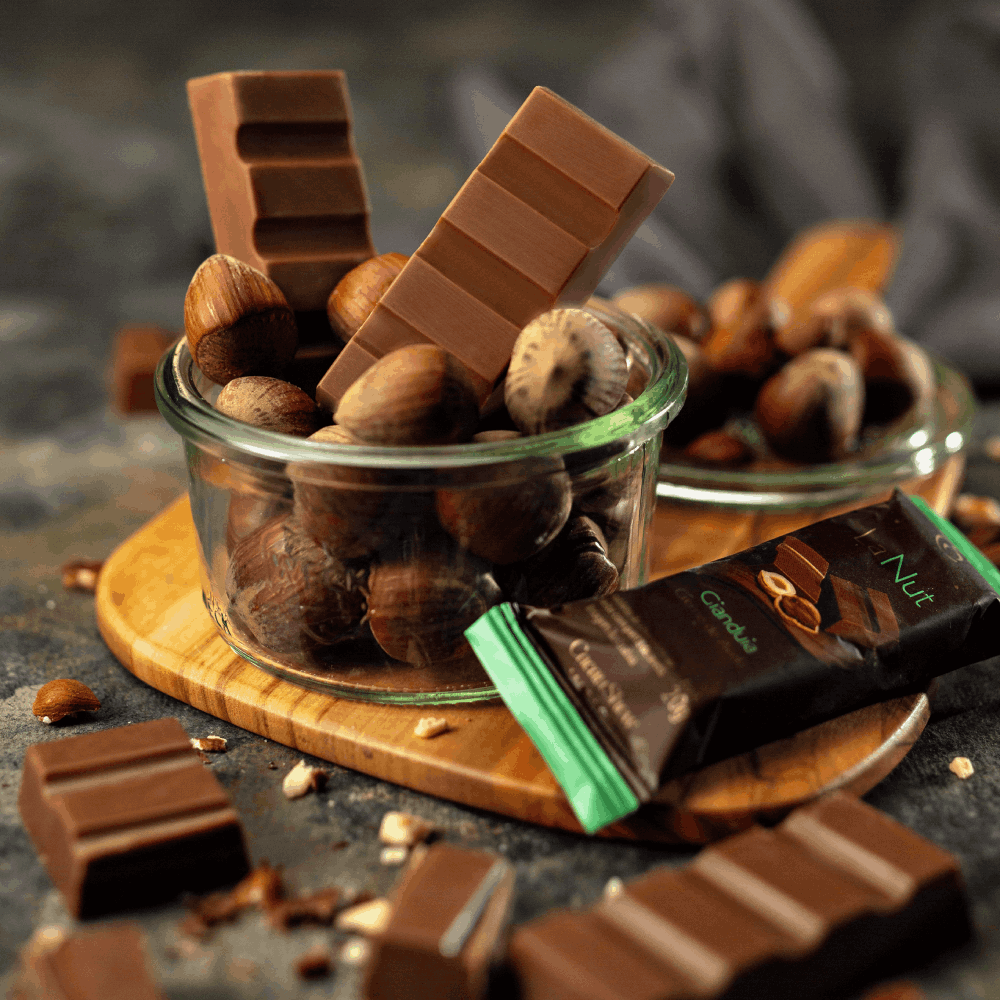 Tablete LaNut de Chocolate ao Leite e Avelã 20g, , large. image number 1
