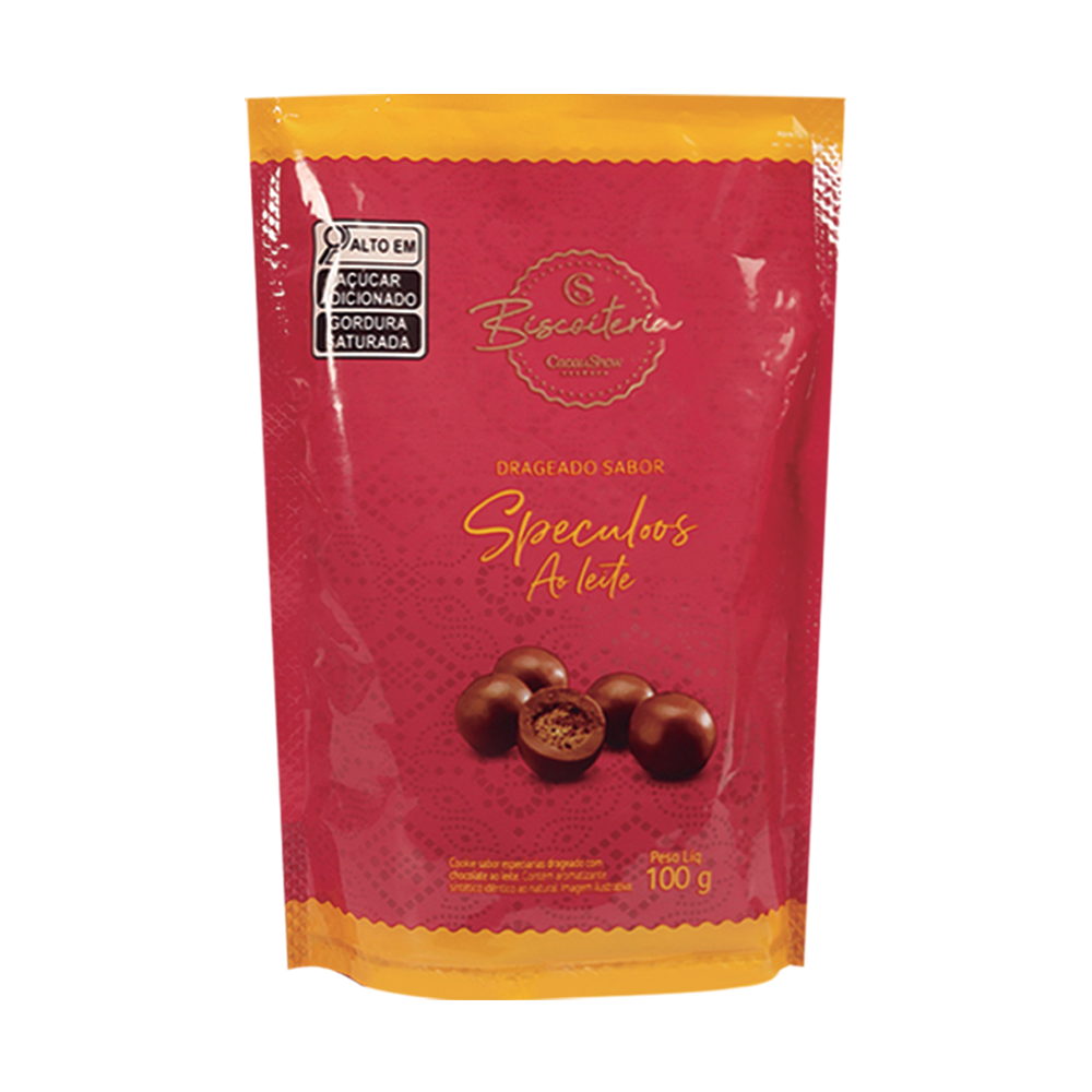 Drageado Biscoiteria Speculoos 100g, , large. image number 0